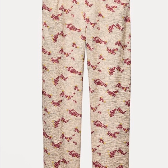 Zara Co-ord set Kimono/Pants - Picture 6 of 8